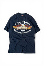 画像をギャラリービューアに読み込む, 83'S YOU WOULDN'T UNDERSTAND PRINT T-SHIRT / BLACK [SIZE: L USED]
