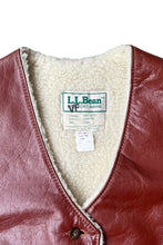 画像をギャラリービューアに読み込む, 79'S COWHIDE LEATHER VEST / BROWN [SIZE: S USED]
