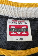 画像をギャラリービューアに読み込む, MADE IN USA 70-80'S RUGBY T-SHIRT / BLACK [SIZE: 46 USED]
