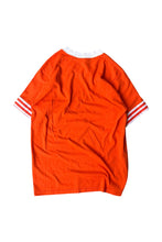 画像をギャラリービューアに読み込む, MADE IN USA 80'S V-NECK T-SHIRT / ORANGE [SIZE: S USED]
