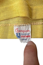 画像をギャラリービューアに読み込む, 50-60'S RAGLAN SLEEVE T-SHIRT / YELLOW [SIZE: L USED]

