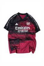 画像をギャラリービューアに読み込む, FOOTABALL GAME SHIRT ARSENAL / WINE [SIZE: M USED]
