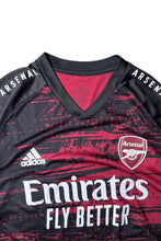画像をギャラリービューアに読み込む, FOOTABALL GAME SHIRT ARSENAL / WINE [SIZE: M USED]
