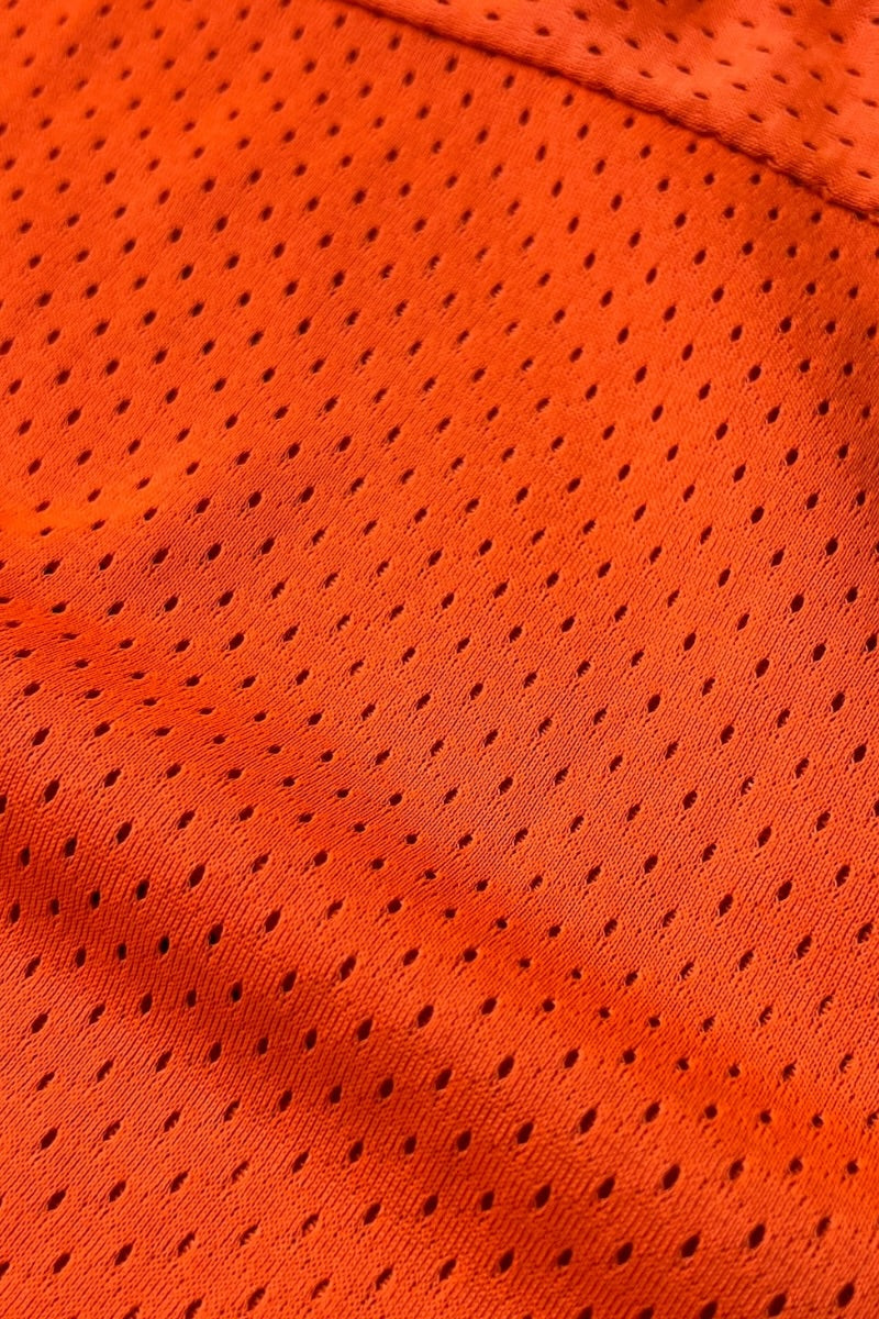 80'S MESH T-SHIRT / ORANGE [SIZE: XL USED]