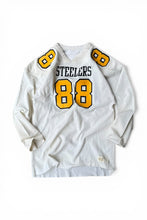 画像をギャラリービューアに読み込む, MADE IN USA 70-80'S STEELERS 88 HOCKEY GAME SHIRT / WHITE [SIZE: L USED]
