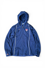 画像をギャラリービューアに読み込む, Y2K EARLY 00'S USA NATIONAL FOOTBALL TEAM ZIP HOODIE JACKET / NAVY [SIZE: L USED]
