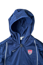 画像をギャラリービューアに読み込む, Y2K EARLY 00'S USA NATIONAL FOOTBALL TEAM ZIP HOODIE JACKET / NAVY [SIZE: L USED]
