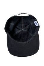 画像をギャラリービューアに読み込む, MADE IN USA 90'S 6 PANEL CAP / BLACK [SIZE: ONE SIZE DEADSTOCK/NOS]
