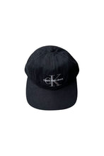 画像をギャラリービューアに読み込む, MADE IN USA 90'S 6 PANEL CAP / BLACK [SIZE: ONE SIZE DEADSTOCK/NOS]
