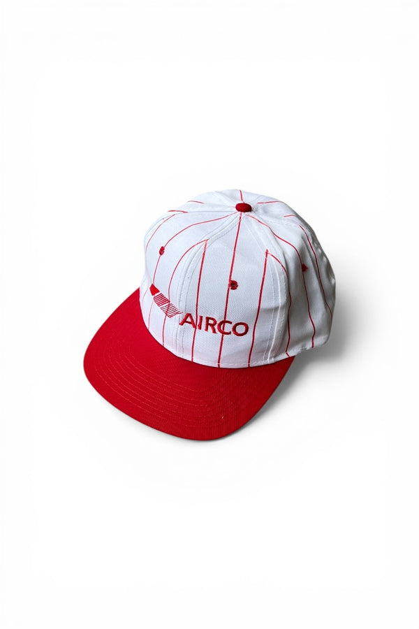 90'S AIRCO GUS COMPANY ADVERTISING CAP / WHITE [SIZE: ONE SIZE USED]