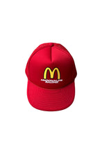 画像をギャラリービューアに読み込む, 90'S MCDONALD'S RACING MESH CAP / RED [SIZE: ONE SIZE USED]
