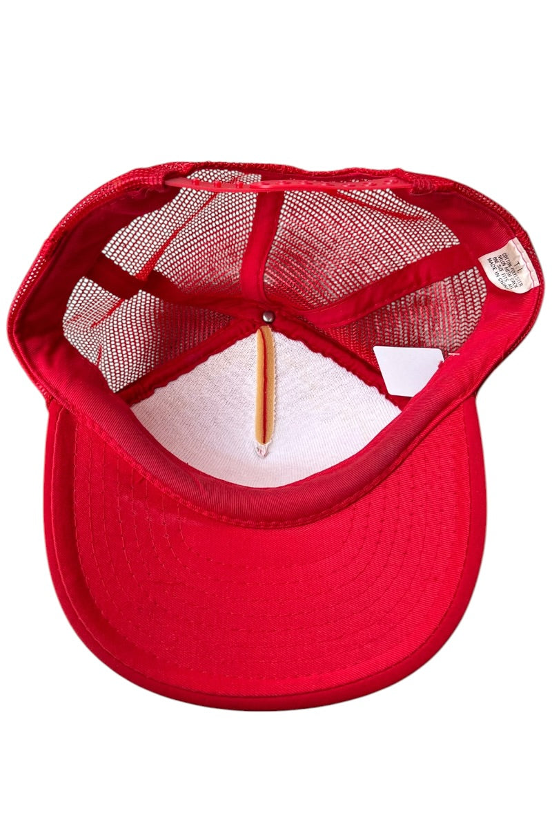90'S MCDONALD'S RACING MESH CAP / RED [SIZE: ONE SIZE USED]