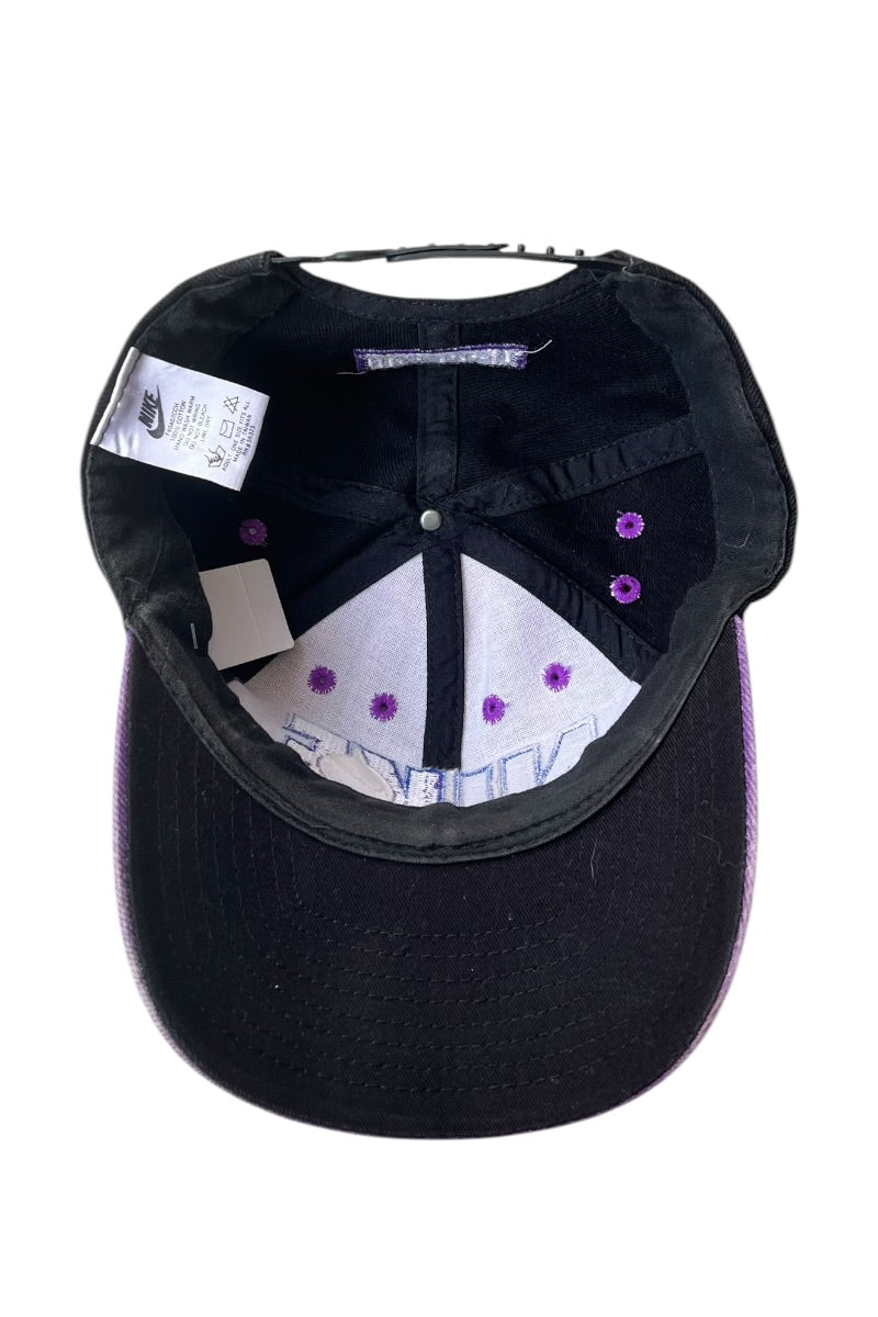 90'S-00'S 6 PANEL CAP / PURPLE [SIZE: ONE SIZE USED]