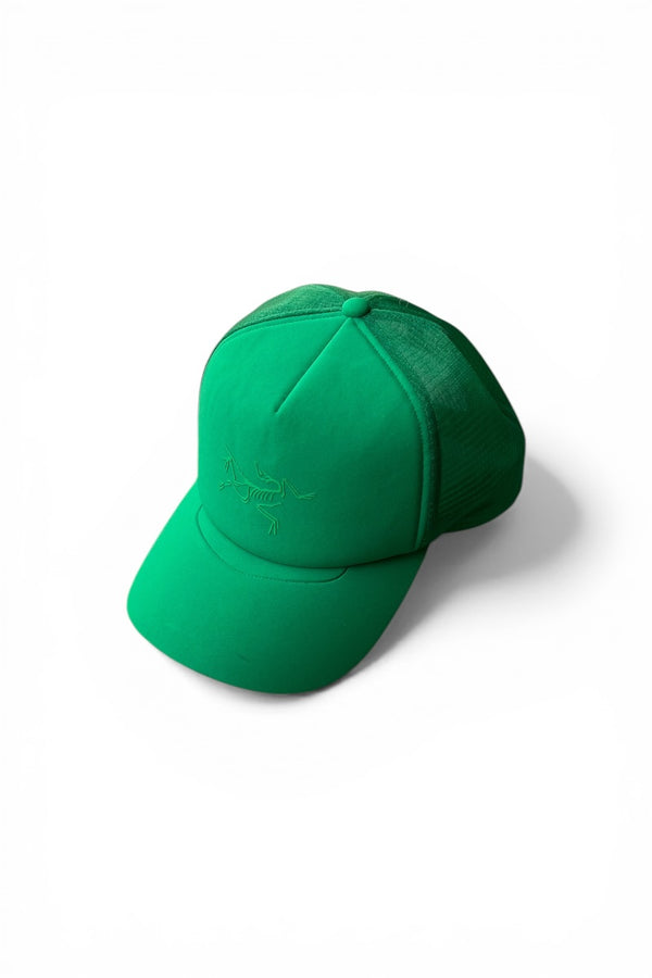 Y2K EARLY 00'S MESH CAP / GREEN [SIZE: ONE SIZE USED]