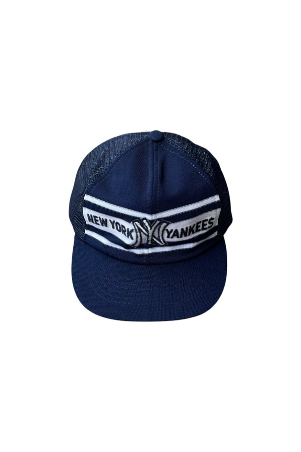 80'S NEW YORK YANKEES MESH CAP / NAVY [SIZE: ONE SIZE USED]