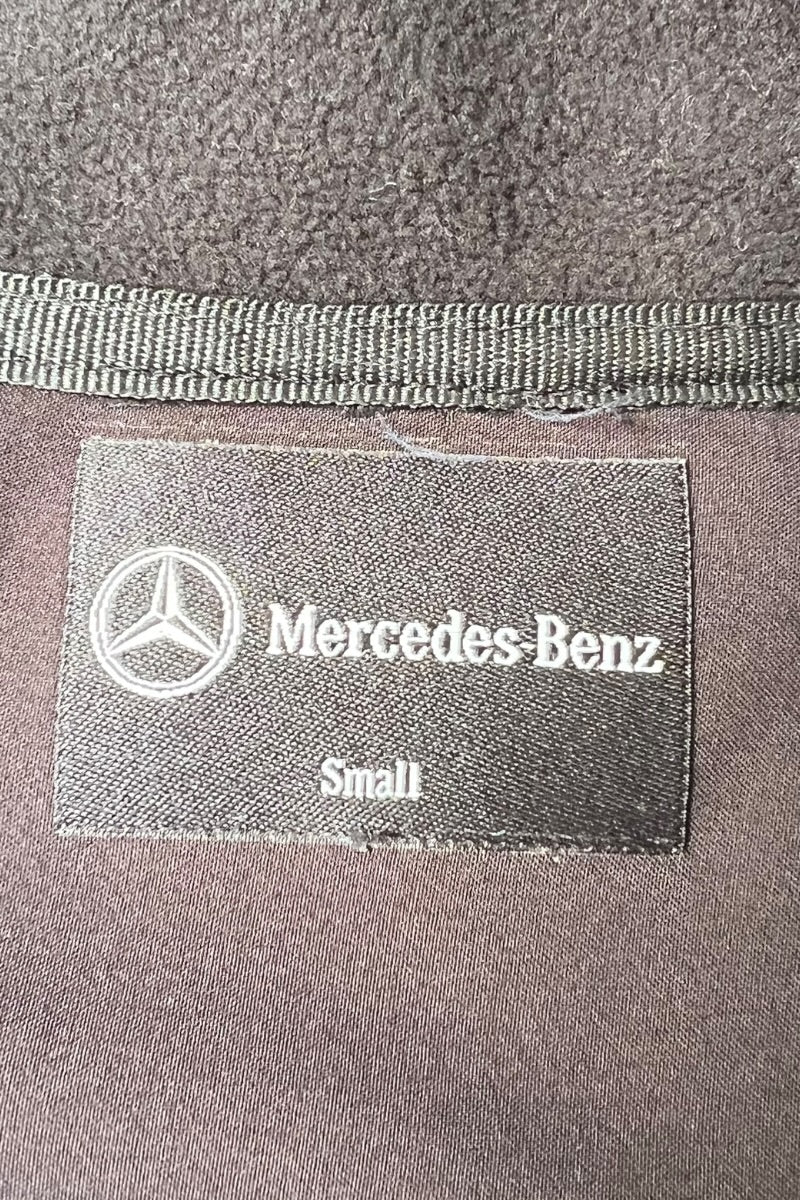 FLEECE LINING ZIP VEST / BLACK [SIZE: S USED]