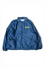 画像をギャラリービューアに読み込む, MADE IN USA 90'S THE JOYKILLER NYLON COACH JACKET / NAVY [SIZE: 2XL USED]
