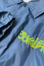 画像をギャラリービューアに読み込む, MADE IN USA 90'S THE JOYKILLER NYLON COACH JACKET / NAVY [SIZE: 2XL USED]
