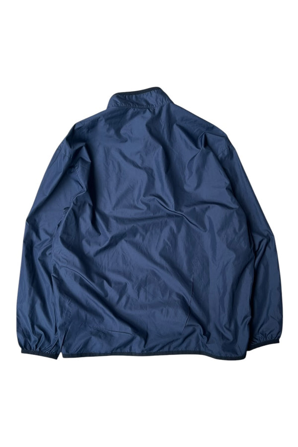 Y2K EARLY 00'S HALF ZIP NYLON JACKET / NAVY [SIZE: XL USED]