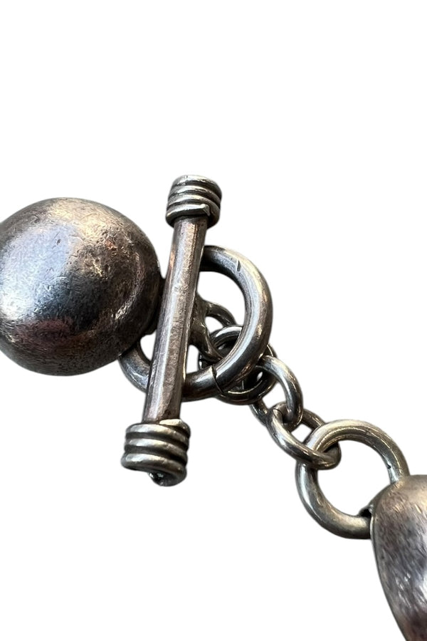 MADE IN MEXICO 925 SILVER BRACELET T-BAR / SILVER [SIZE: ONE SIZE USED]