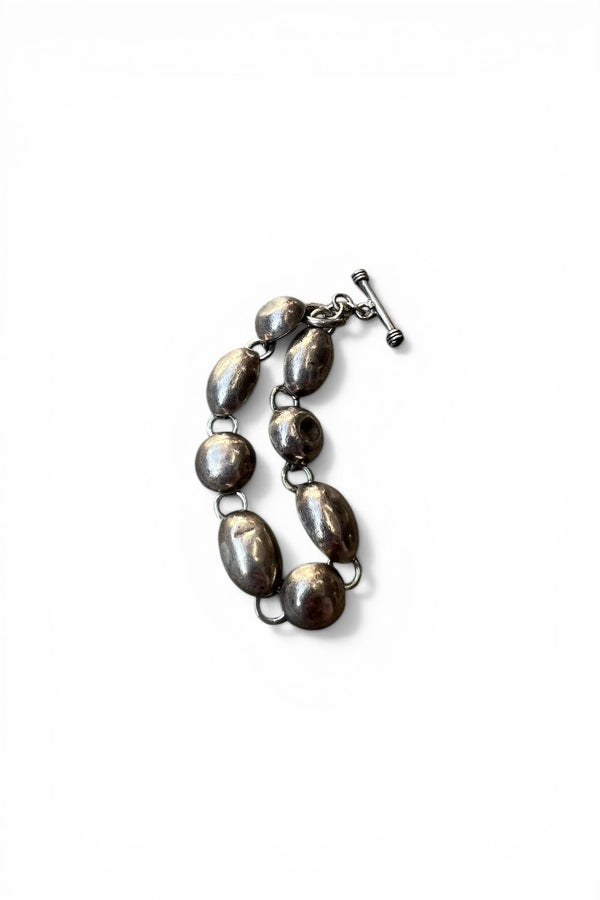 MADE IN MEXICO 925 SILVER BRACELET T-BAR / SILVER [SIZE: ONE SIZE USED]
