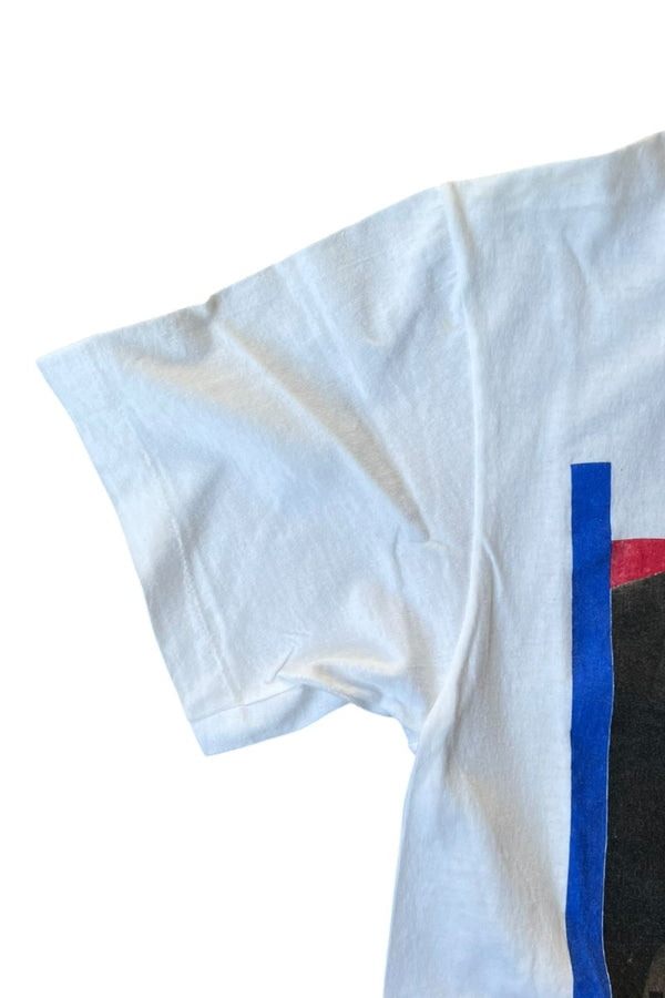 MADE IN USA 89'S NEW KIDS ON THE BLOCK BAND T-SHIRT / WHITE [SIZE: M USED]