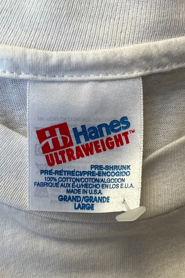 MADE IN USA 90'S THE BEATLEDS BAND T-SHIRT / WHITE [SIZE: L USED]