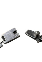 画像をギャラリービューアに読み込む, MADE IN MEXICO 925 SILVER BRACELET W/ONYX / SILVER [SIZE: ONE SIZE USED]
