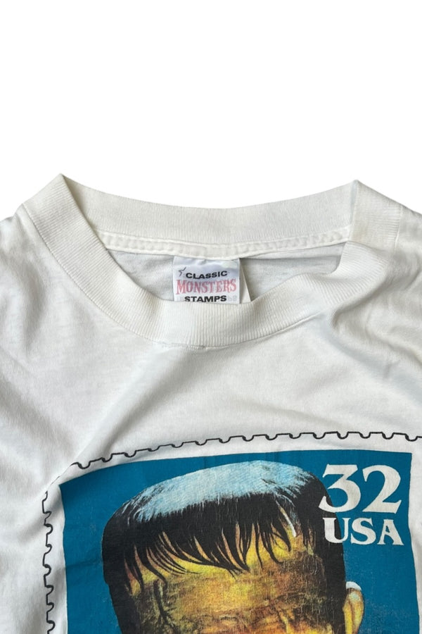 97'S FRANKENSTEIN MOVIE T-SHIRT / WHITE [SIZE: L USED]