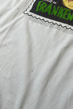 画像をギャラリービューアに読み込む, 97'S FRANKENSTEIN MOVIE T-SHIRT / WHITE [SIZE: L USED]
