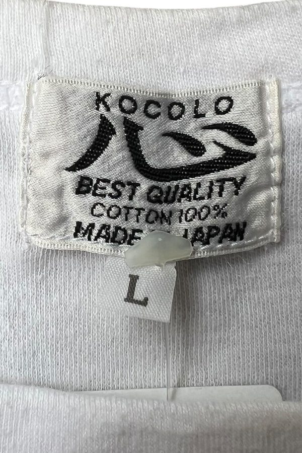 MADE IN JAPAN KAMIKAZE T-SHIRT / WHITE [SIZE: L USED]