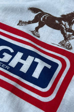 画像をギャラリービューアに読み込む, MADE IN USA 90'S BUD LIGHT RINGER T-SHIRT / WHITE [SIZE: L USED]
