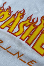 画像をギャラリービューアに読み込む, FIRE LOGO T-SHIRT USA企画品 / WHITE [SIZE: L USED]
