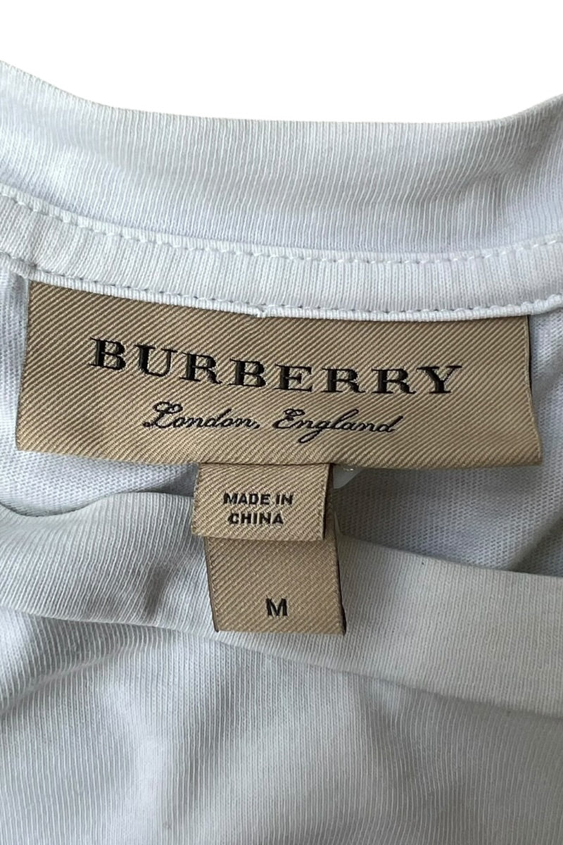 LOGO T-SHIRT / WHITE [SIZE: M USED]