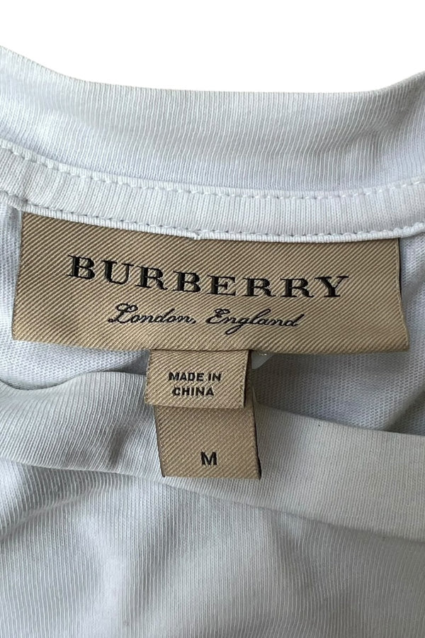 LOGO T-SHIRT / WHITE [SIZE: M USED]