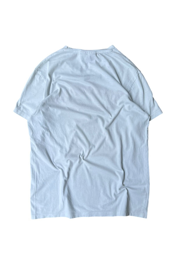 LOGO T-SHIRT / WHITE [SIZE: M USED]