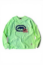 画像をギャラリービューアに読み込む, Y2K EARLY 00'S L/S T-SHIRT / GREEN [SIZE: M USED]
