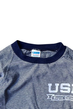 画像をギャラリービューアに読み込む, MADE IN USA 80'S RINGER T-SHIRT / STRIPE [SIZE: M USED]
