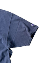 画像をギャラリービューアに読み込む, MADE IN USA 90'S ONE POINT LOGO T-SHIRT / NAVY [SIZE: XL USED]
