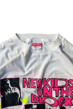 画像をギャラリービューアに読み込む, MADE IN USA 90'S NEW KIDS ON THE BLOCK BAND T-SHIRT / WHITE [SIZE: L USED]
