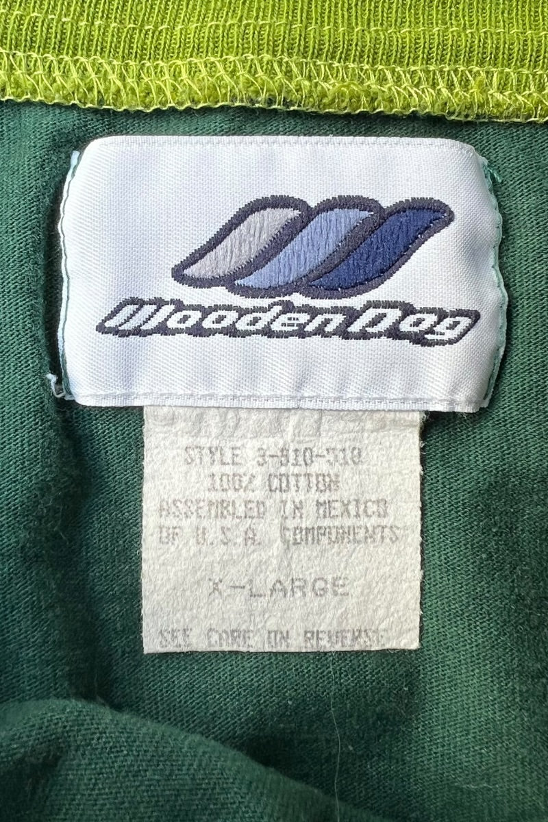 90'S L/S T-SHIRT / GREEN [SIZE: XL USED]