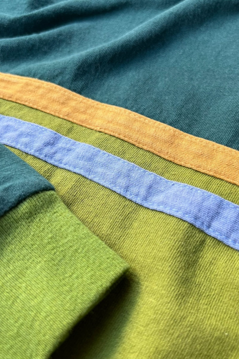 90'S L/S T-SHIRT / GREEN [SIZE: XL USED]