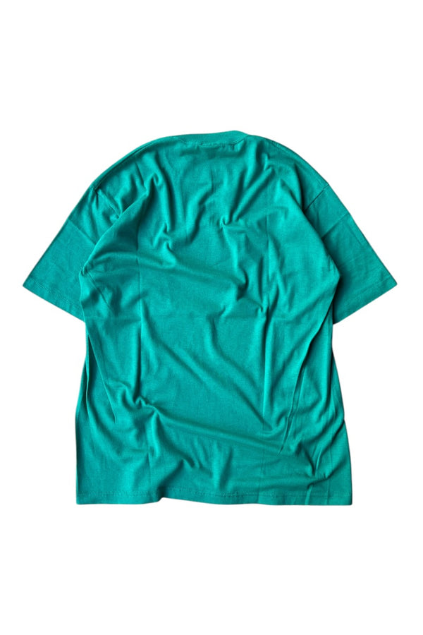 MADE IN USA 90'S MICKEY T-SHIRT / GREEN [SIZE: L USED]
