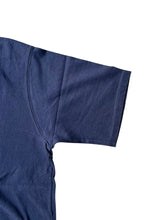 画像をギャラリービューアに読み込む, USA PRINT S/S T-SHIRT / NAVY [SIZE: XL USED]
