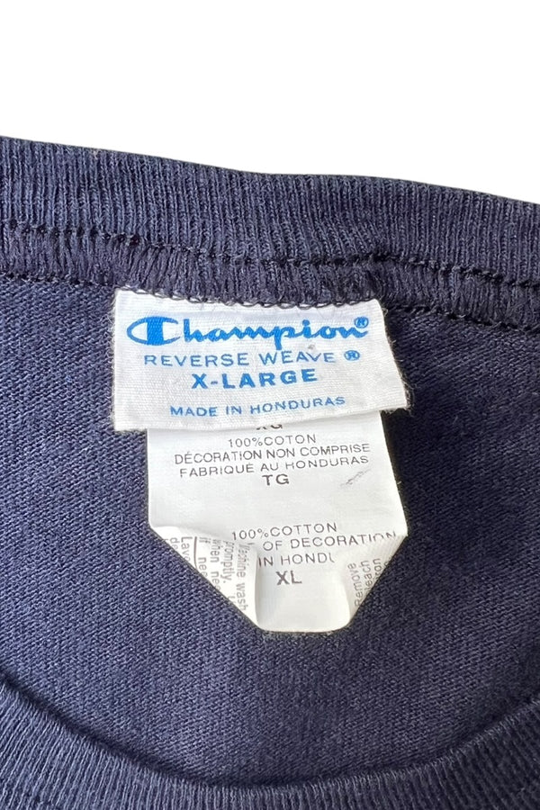 USA PRINT S/S T-SHIRT / NAVY [SIZE: XL USED]