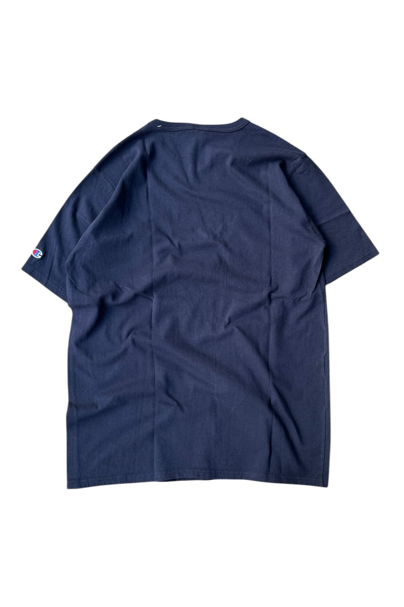USA PRINT S/S T-SHIRT / NAVY [SIZE: XL USED]