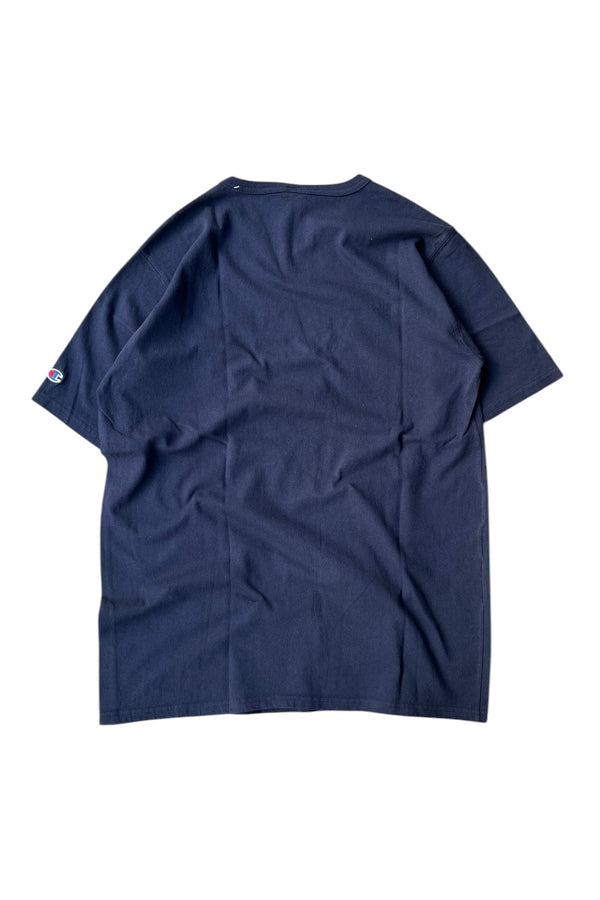 USA PRINT S/S T-SHIRT / NAVY [SIZE: XL USED]