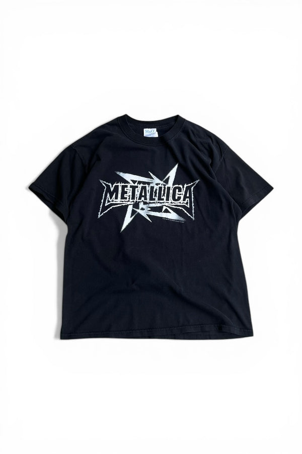 Y2K 03'S METALLICA BAND T-SHIRT / BLACK [SIZE: L USED]