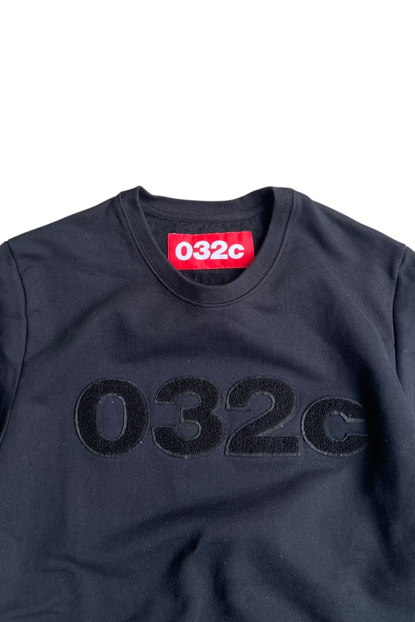 MADE IN PORTUGAL SWEAT T-SHIRT / BLACK [SIZE: L USED]