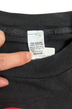 画像をギャラリービューアに読み込む, MADE IN USA 91'S THE THREE STOOGES MOE KNOWS PRINT MOVIE T-SHIRT / BLACK [SIZE: M USED]
